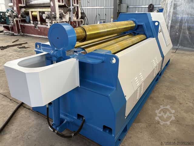 Máquina de calandrar chapas Nanjing Asia Machine Mfg. Co., Ltd. W12-8/2000 4-rollers rolling machine