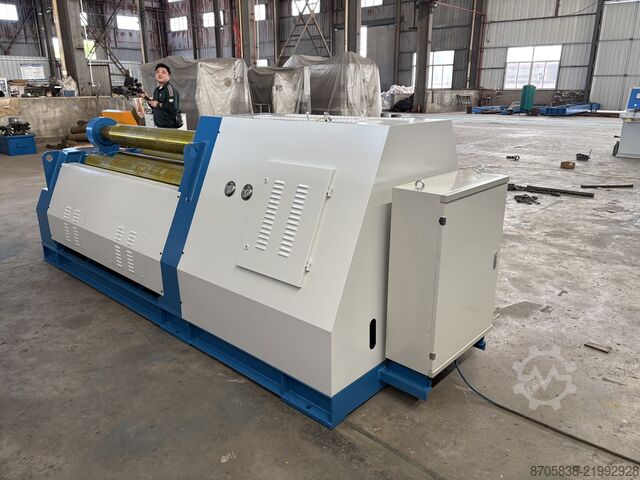 Máquina de calandrar chapas Nanjing Asia Machine Mfg. Co., Ltd. W12-8/2000 4-rollers rolling machine