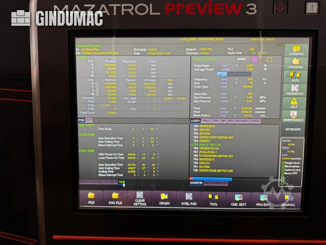 Mazak OPT IPLEX 3015 Fiber Il Mazak OPT IPLEX 3015 Fiber Il