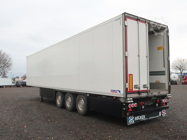 Koeloplegger Schmitz Cargobull SKO 24 Doppelstock Trennwand Lüfter Liftachse