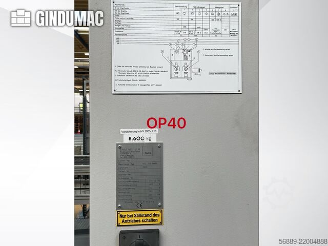 EMAG VSC 200 TWIN OP 40 EMAG VSC 200 TWIN OP 40