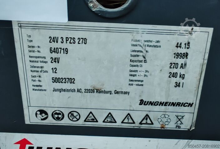 Palleløftere Jungheinrich ERC 212 scales