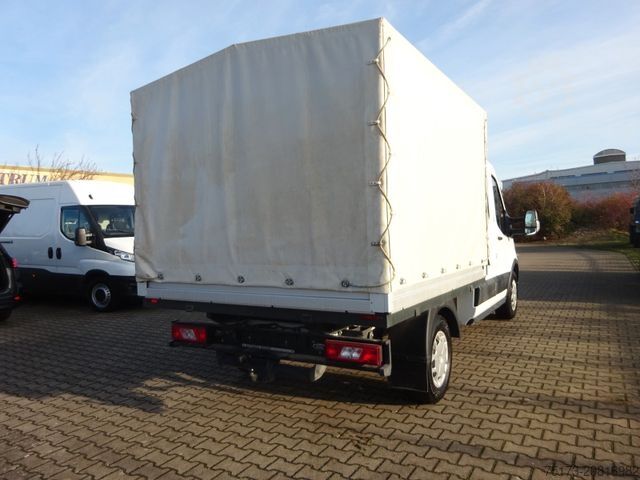 Transportador con plataforma y toldo FORD Transit Doka Pritsche 350 L2 Trend 130PS 4x4