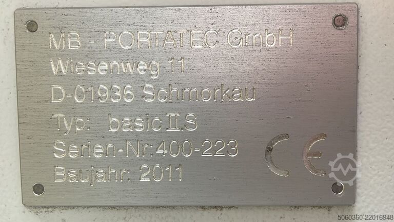 Portatec basic II.S portálová frézka MB-Portatec GmbH basic IIS