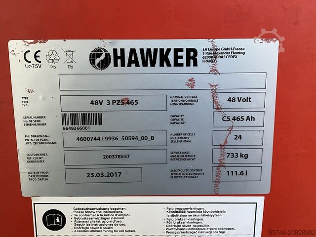 V ( 5213 ) Rail Guidance * NEW / Unused !! LINDE V  ( 5213 ) Rail Guidance * NEW / Unused !!!