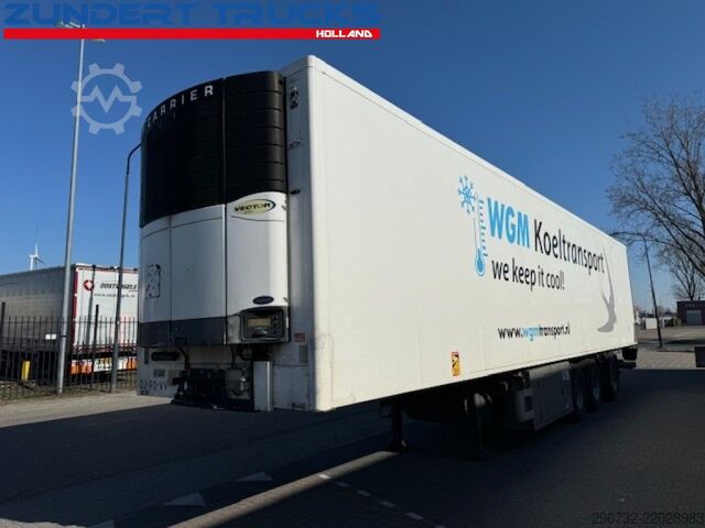 Gekoeld/bevroren transport Pacton VEDECAR 3 AS COOLTRAILER, TAILLIFT, LIFT AXLE