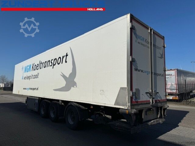 Gekoeld/bevroren transport Pacton VEDECAR 3 AS COOLTRAILER, TAILLIFT, LIFT AXLE