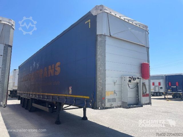 Semirremolque abierto con toldo Schmitz Cargobull Semitrailer Curtainsider Mega