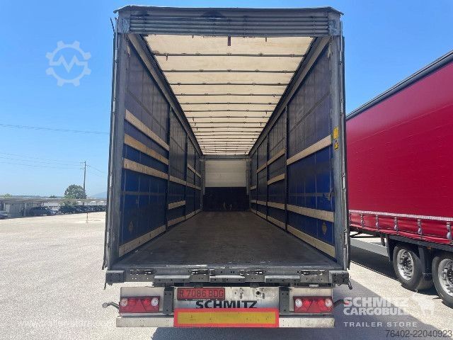 Semirremolque abierto con toldo Schmitz Cargobull Semitrailer Curtainsider Mega