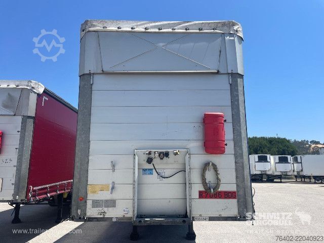 Semirremolque abierto con toldo Schmitz Cargobull Semitrailer Curtainsider Mega