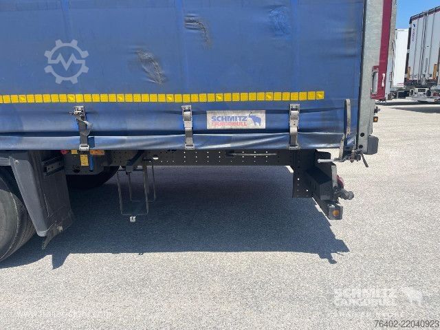 Semirremolque abierto con toldo Schmitz Cargobull Semitrailer Curtainsider Mega