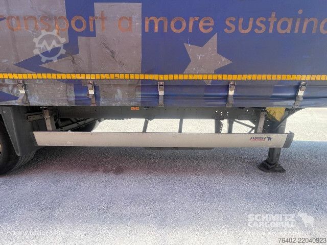Semirremolque abierto con toldo Schmitz Cargobull Semitrailer Curtainsider Mega