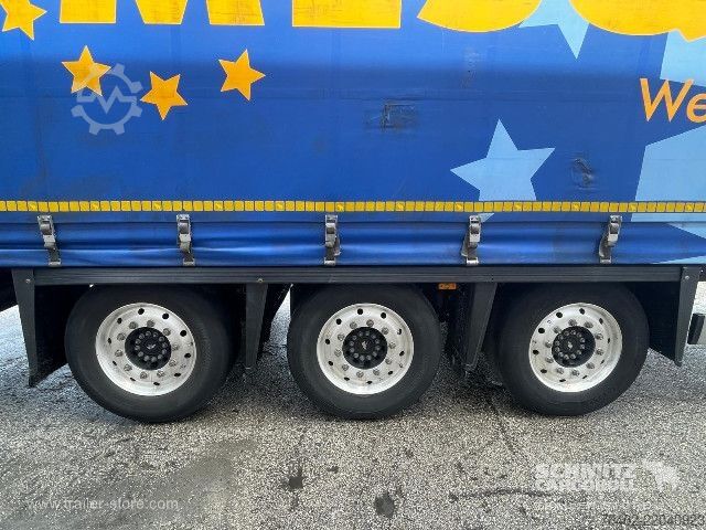 Semirremolque abierto con toldo Schmitz Cargobull Semitrailer Curtainsider Mega