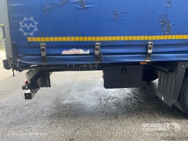 Semirremolque abierto con toldo Schmitz Cargobull Semitrailer Curtainsider Mega