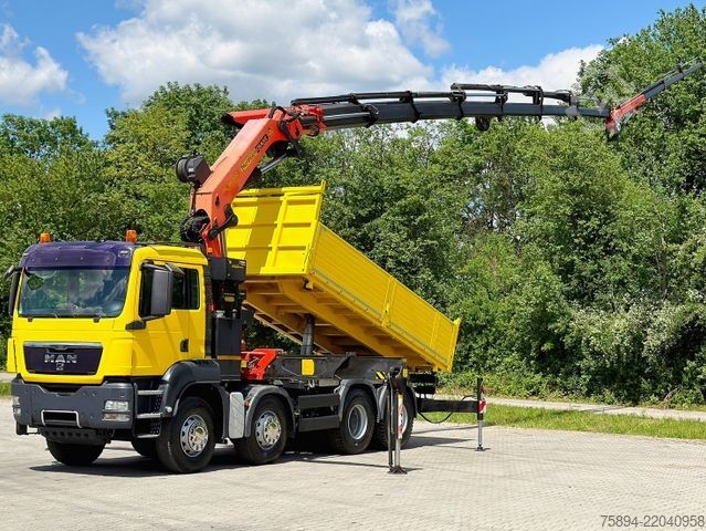 Γερανός τοποθετημένος σε φορτηγό MAN TGS 41.480 * PK 36002 + JIB 060B + FUNK * 8x4