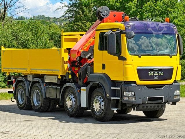 Γερανός τοποθετημένος σε φορτηγό MAN TGS 41.480 * PK 36002 + JIB 060B + FUNK * 8x4
