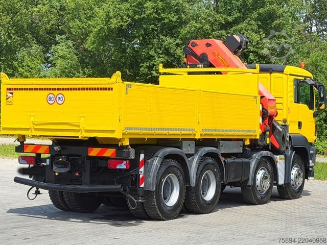 Γερανός τοποθετημένος σε φορτηγό MAN TGS 41.480 * PK 36002 + JIB 060B + FUNK * 8x4