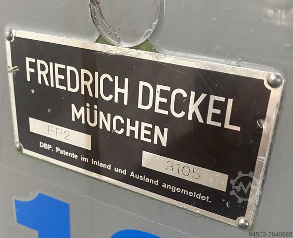 Milling machine Deckel FP2