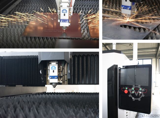 Lézervágógép Polska Grupa CNC FC1530 z bocznym załadunkiem