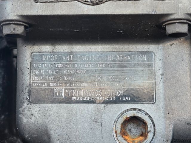 Semi-remorque frigorifique TALSON F1227 * THERMOKING SLXe 400 * MEGA *