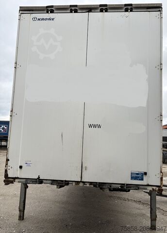 Swap body with flatbed & tarp Krone Jumbo 3m Innenhöhe Hubdach Edscha