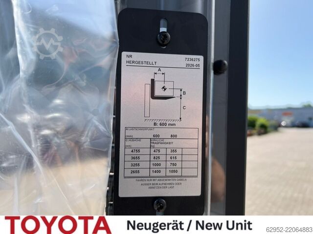 High Lift stacker Toyota SWE 140, Neu!