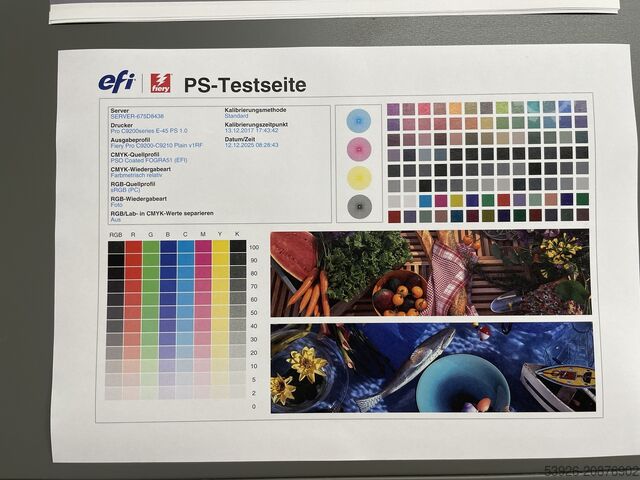 Máquina de impresión digital Ricoh Pro C9200 incl. Fiery, Stacker, Finisher