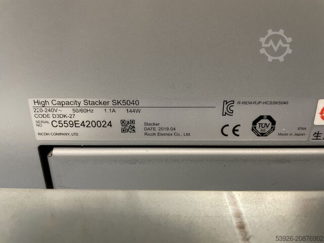 Máquina de impresión digital Ricoh Pro C9200 incl. Fiery, Stacker, Finisher