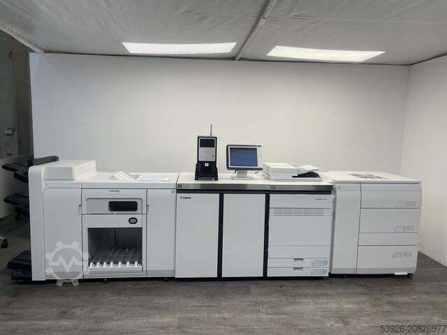 Maszyna do druku cyfrowego Canon imagePRESS V1000 incl. Prisma, Stacker, Booklet finisher