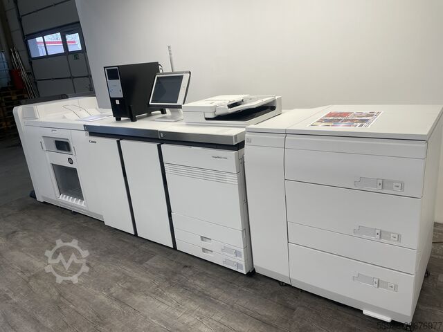 Maszyna do druku cyfrowego Canon imagePRESS V1000 incl. Prisma, Stacker, Booklet finisher