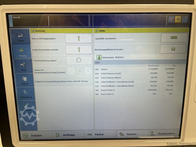 Maszyna do druku cyfrowego Canon imagePRESS V1000 incl. Prisma, Stacker, Booklet finisher