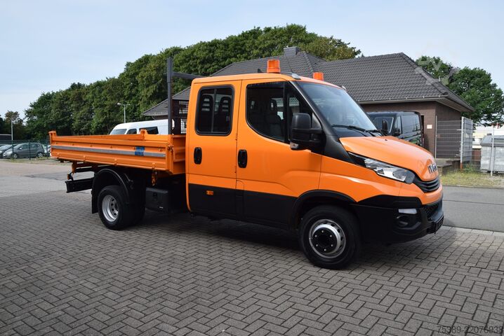 Τριαξονικό ανατρεπτικό βαν Iveco Daily  Doka 7-Sitzer Meiller Kipper AHK Standheiz