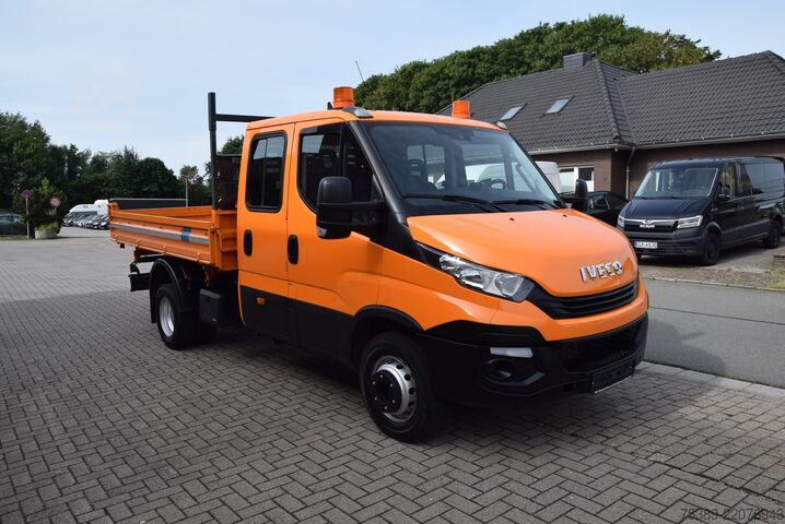 Φορτηγό ανατρεπόμενο βαν Iveco Daily  Doka 7-Sitzer Meiller Kipper AHK Standheiz