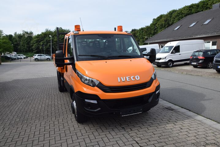 Φορτηγό ανατρεπόμενο βαν Iveco Daily  Doka 7-Sitzer Meiller Kipper AHK Standheiz