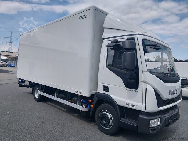 Skříňový nákladní automobil Iveco EuroCargo ML 75 E 19/P LBW Rückfahrkamer