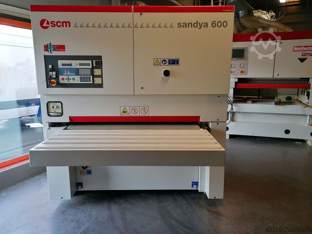 Lixadeira de cinta larga SCM Sandya 600 RCS 110