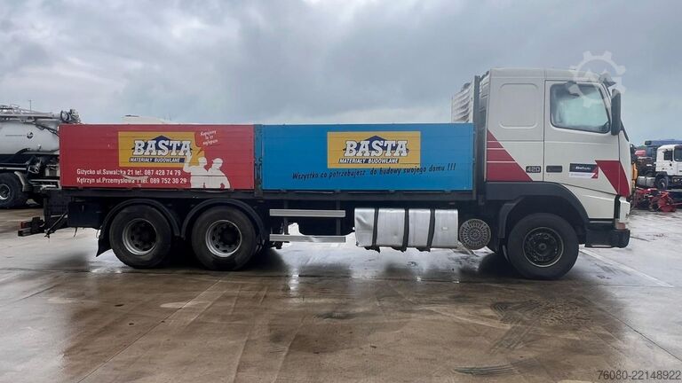 Flatbed Volvo FH 12.420 (6X4 / MANUAL GEARBOX / BOITE MANUELLE)