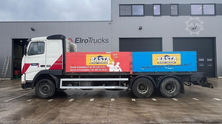 Flatbed Volvo FH 12.420 (6X4 / MANUAL GEARBOX / BOITE MANUELLE)