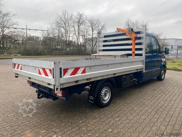 Dubă pick-up MAN TGE 3.180 Pristche mit Kran *Doppelkabine*Ahk*