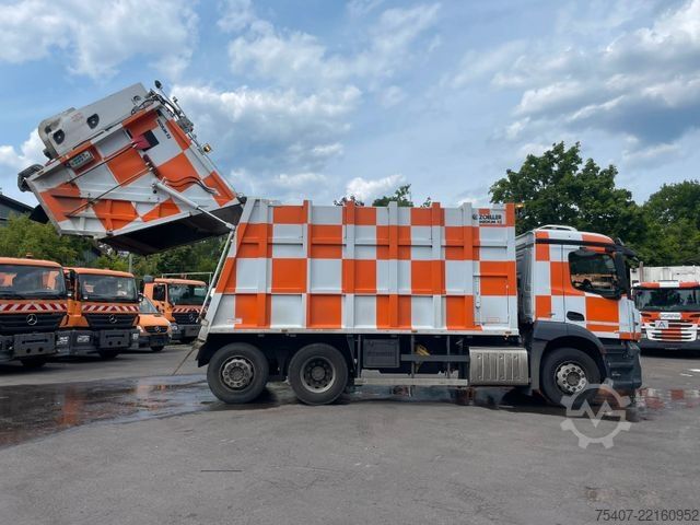 Skraldevogn MERCEDES-BENZ Antos 3-Achser 2533 / Zoeller M24x2EC / Delta