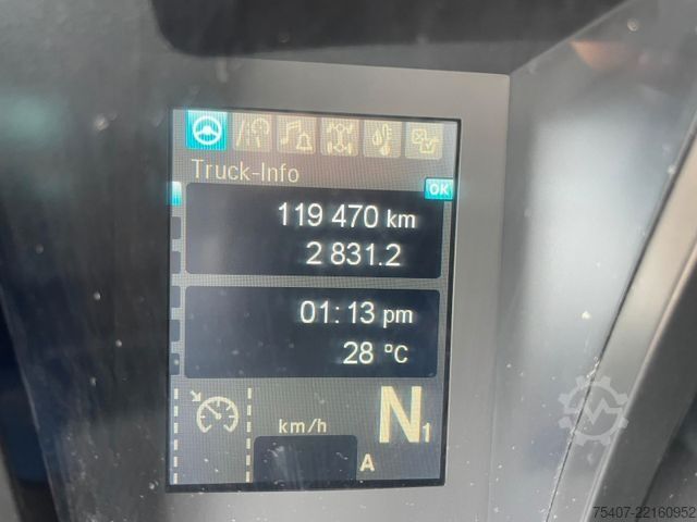 Skraldevogn MERCEDES-BENZ Antos 3-Achser 2533 / Zoeller M24x2EC / Delta