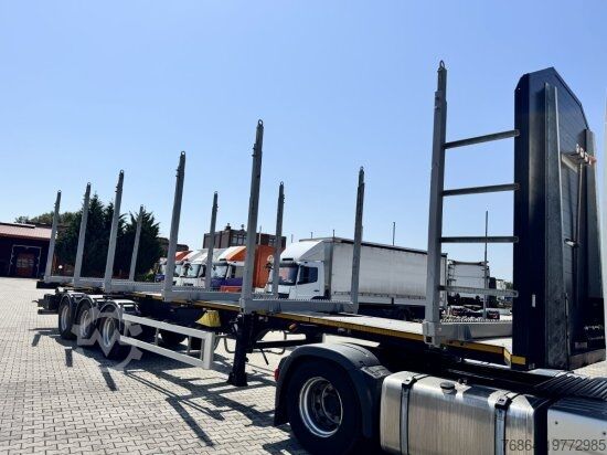 Houtstam-oplegger MEGA TIMBER LONG HOLZAUFLIEGER 6 RUNGENPAARE