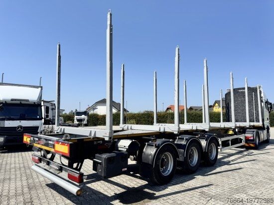 Houtstam-oplegger MEGA TIMBER LONG HOLZAUFLIEGER 6 RUNGENPAARE