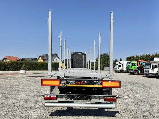 Houtstam-oplegger MEGA TIMBER LONG HOLZAUFLIEGER 6 RUNGENPAARE