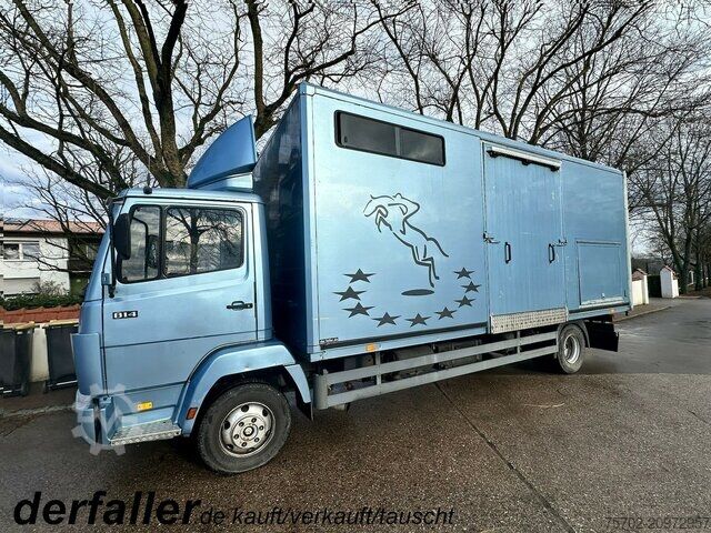 Přepravník pro dobytek Mercedes-Benz 814 L 3 Pferde Oldtimer