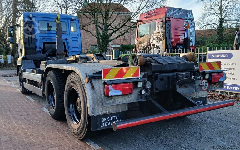 Camião porta-contentores de gancho MAN TGS 33440