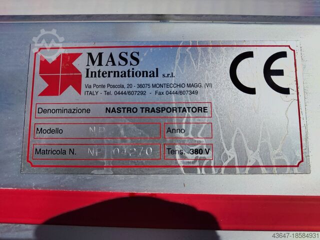 Transportband 6m Mass iNTERNATIONAL NP / 04270
