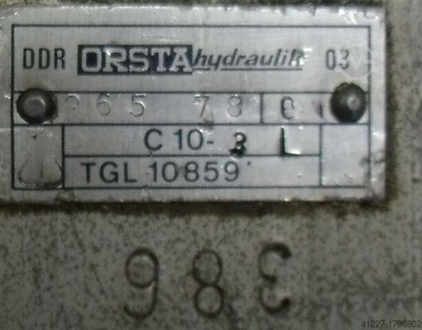 Double hydraulic pump Orsta Hydraulik C10-3L TGL10859