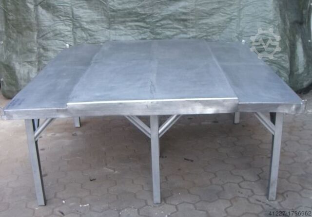 Dubbelbord i rostfritt stål unbekannt Typ 2000/1800