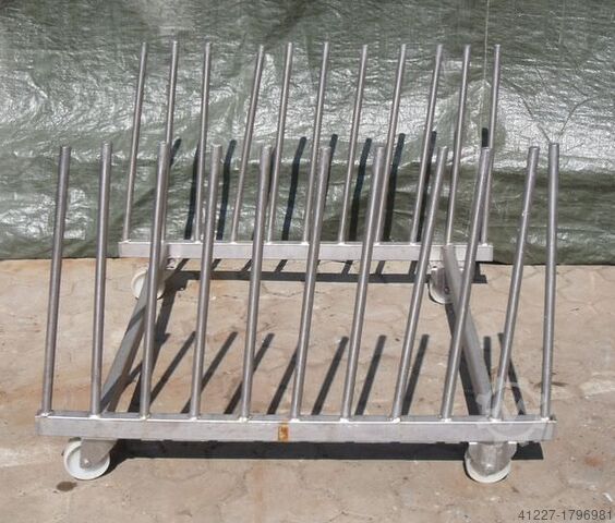 Legbordenwagen Edelstahl Typ 1100/1000/780